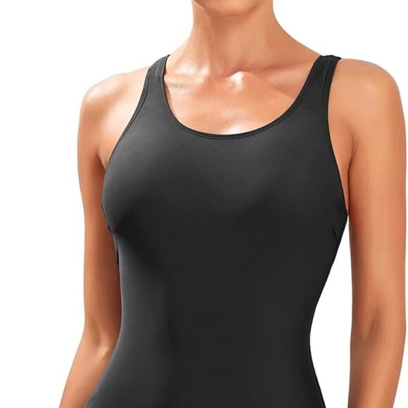 Women Athletic One Piece Swimsuits Sporty - Picture 3 of 6